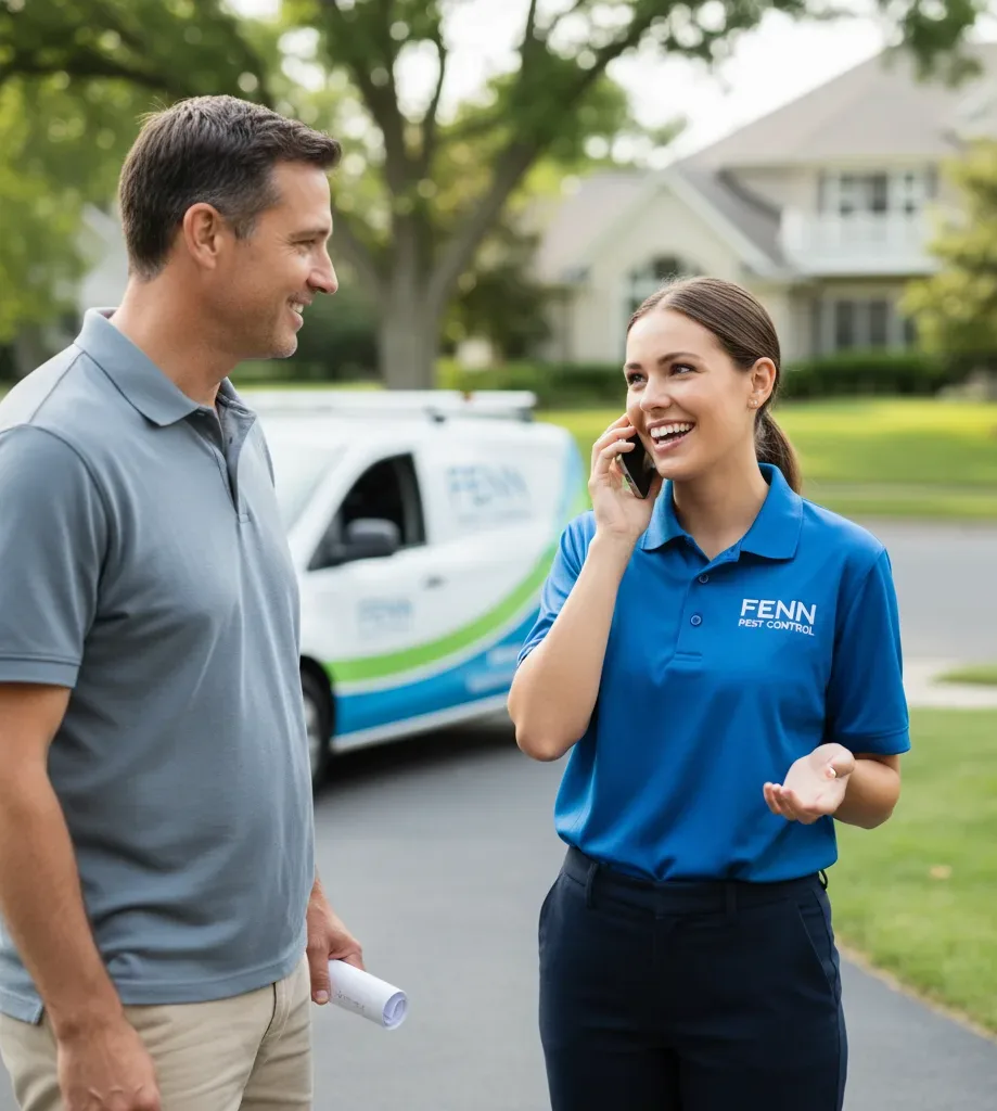Fenn Pest Control customer support in Larned